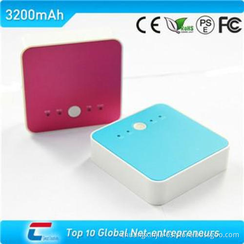 Iphone power bank 3200 with double USB outputs